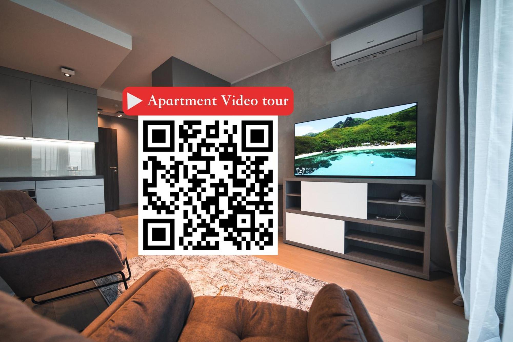 Free Parking, Gym & Security, Air Conditioner, Kitchen & Washing Machine, Children's Playground, 4k Oled Tv & Highspeed Wifi, Skyline View Balcony In Location